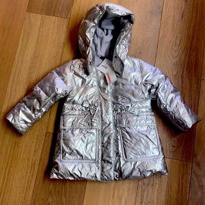 J crew puffy jacket